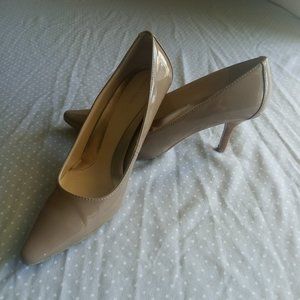 Calvin Klein women's patent leather shoes with stiletto heels, Size 6 .5